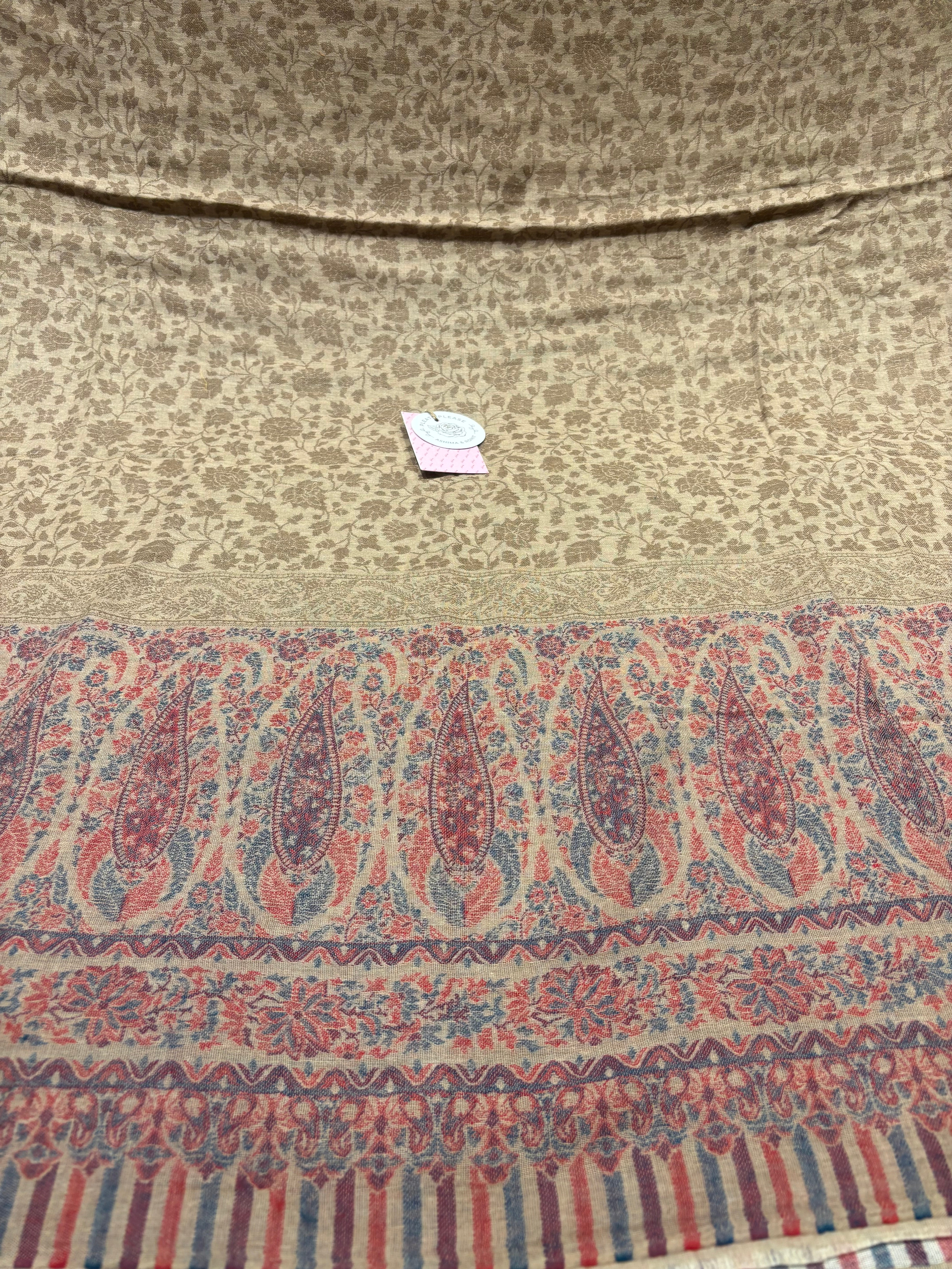 Cuban Sand Cashmere Woolen Shawl