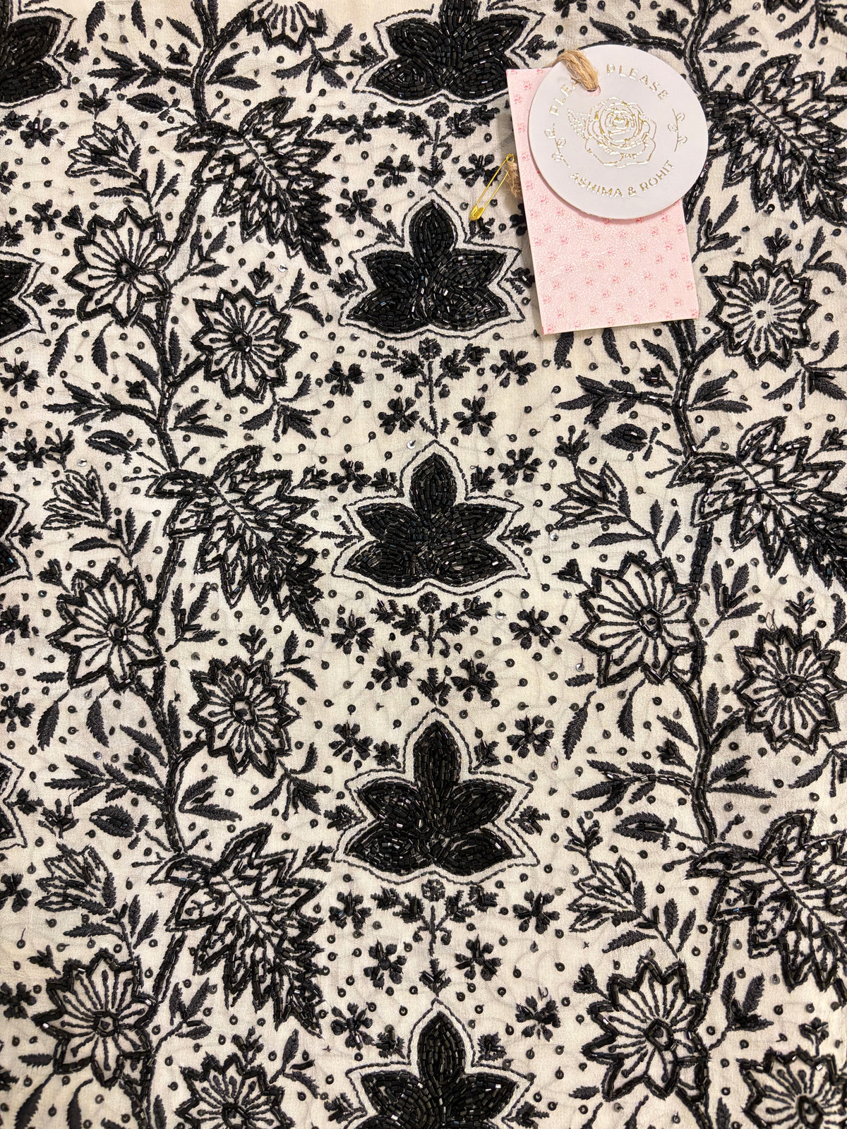 Dyeable Pure & Premium Georgette Chikankari Kurta & Dupatta