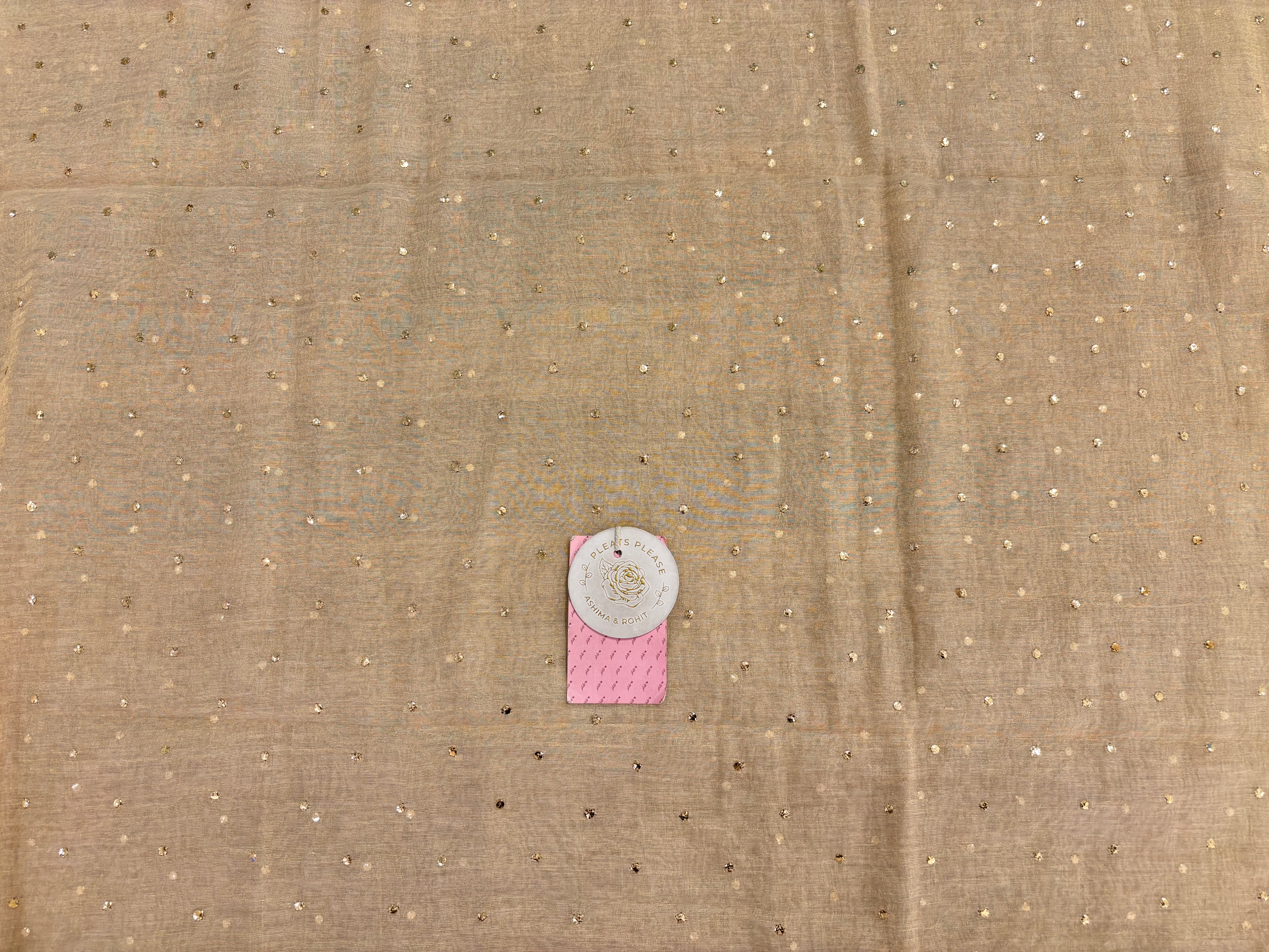 Dyeable Pure & Premium Tissue Mukaish Chikankari Kurta & Dupatta - Pleats PleaseChikankari