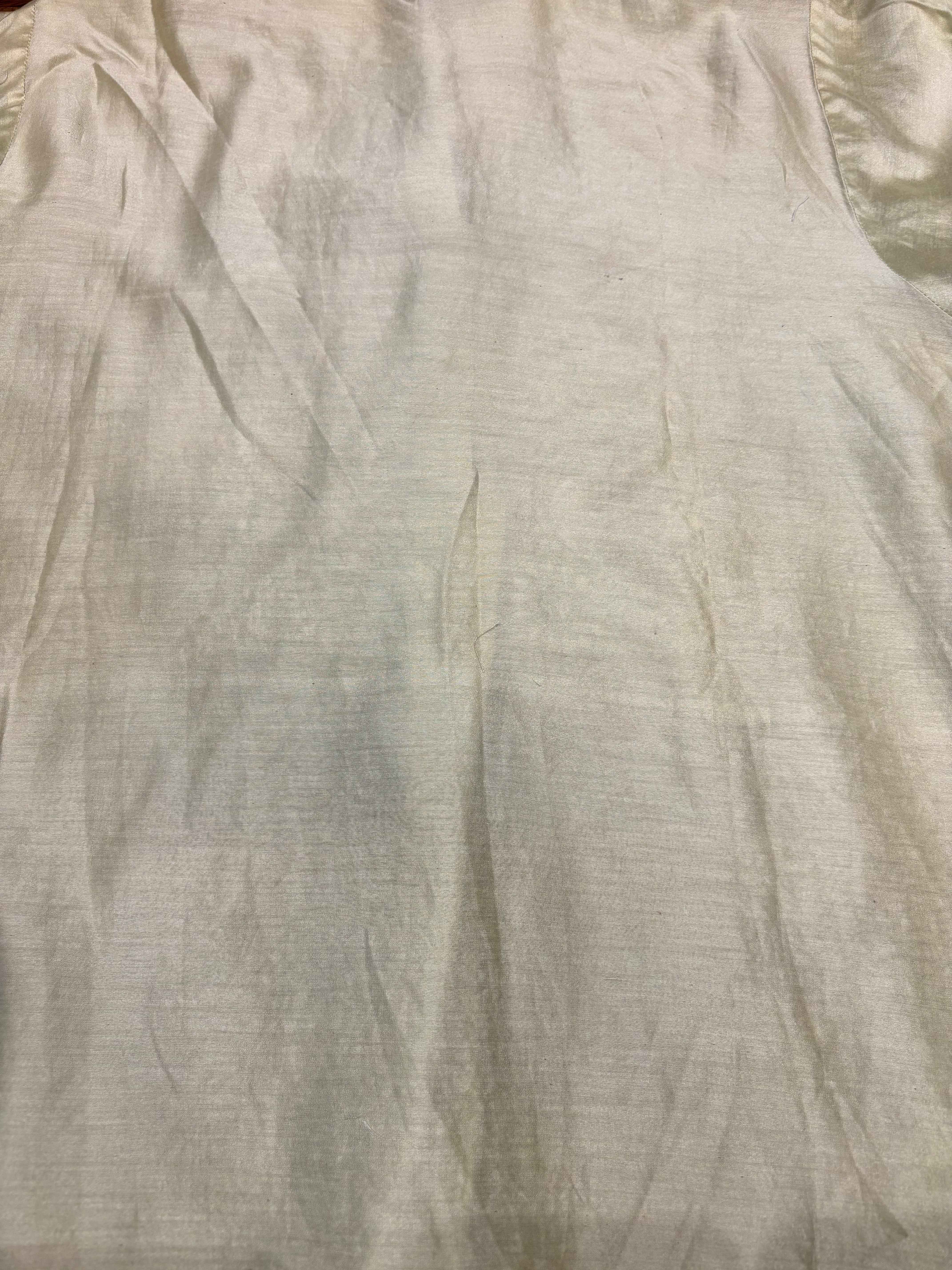 Pistachio Green Chanderi Silk chikankari Co-ord Set - Pleats PleaseChikankari