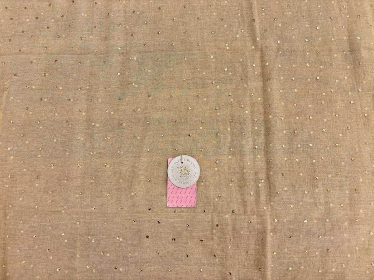 Dyeable Pure & Premium Tissue Chikankari Mukaish Kurta & Dupatta