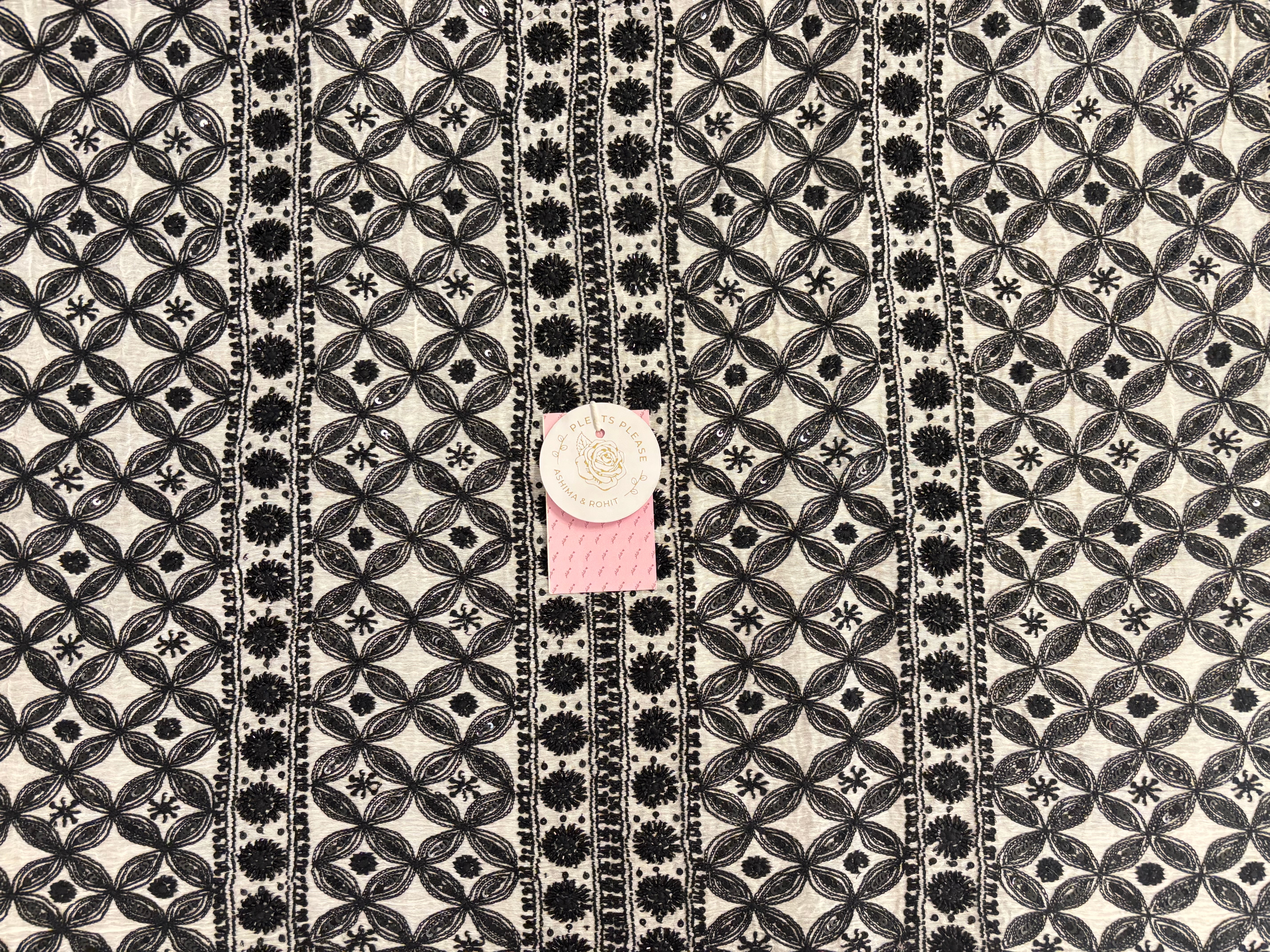 Dyeable Linen Silk Chikankari Kurta & Dupatta