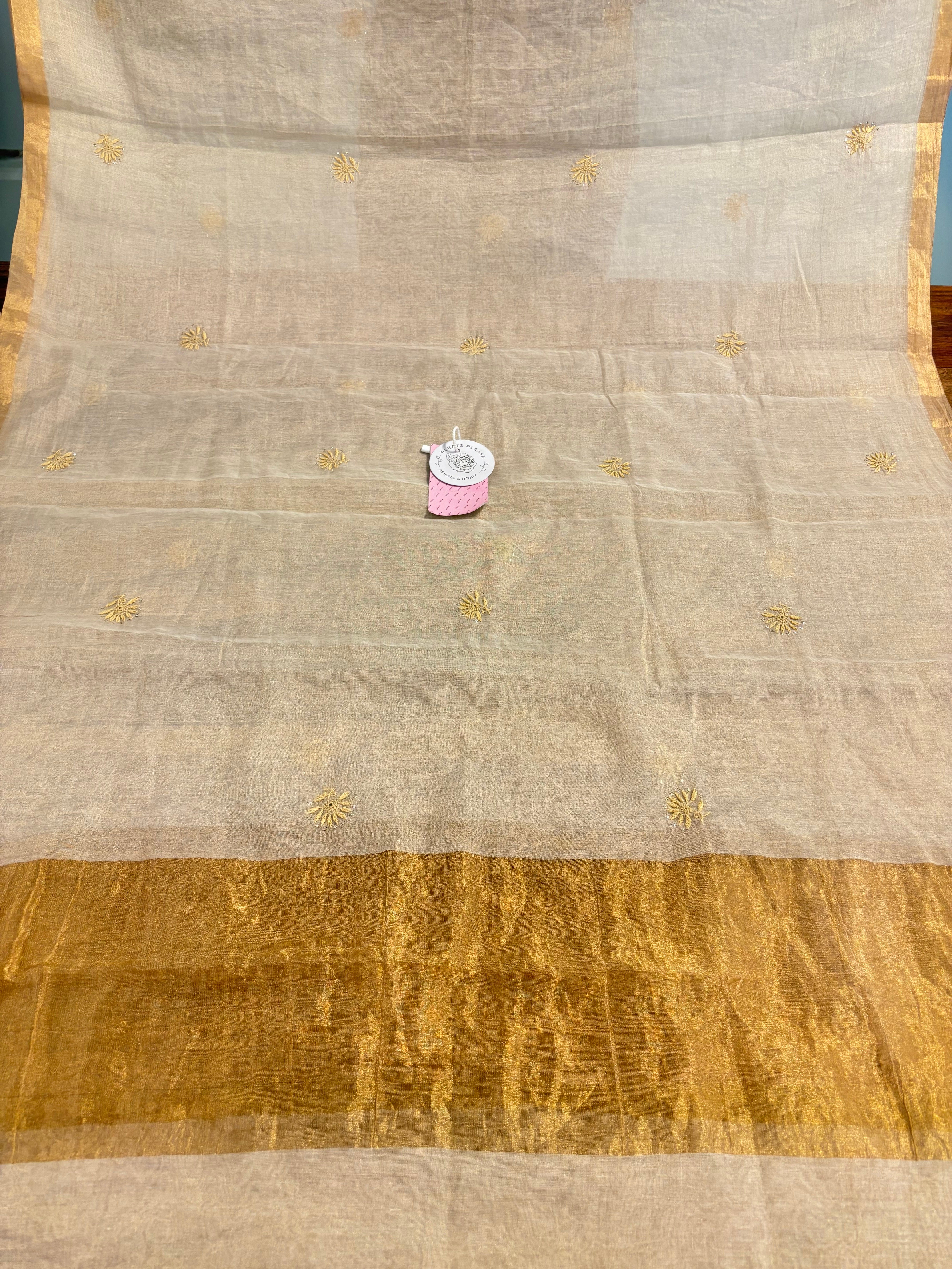 Dyeable Pure & Premium Chikankari Mukaish Kurta & Dupatta