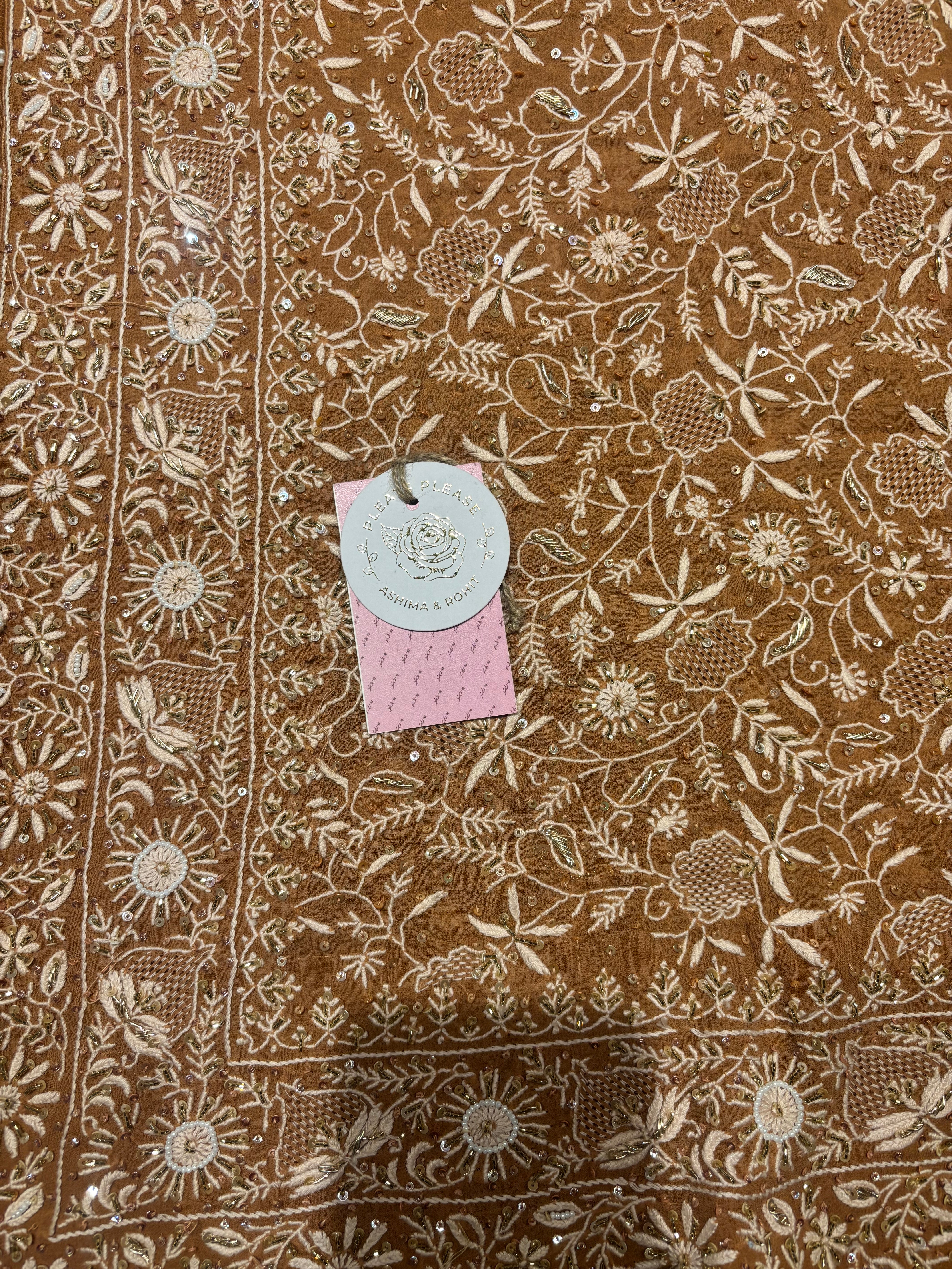 Brown Pure and Pure and Premium Dupatta