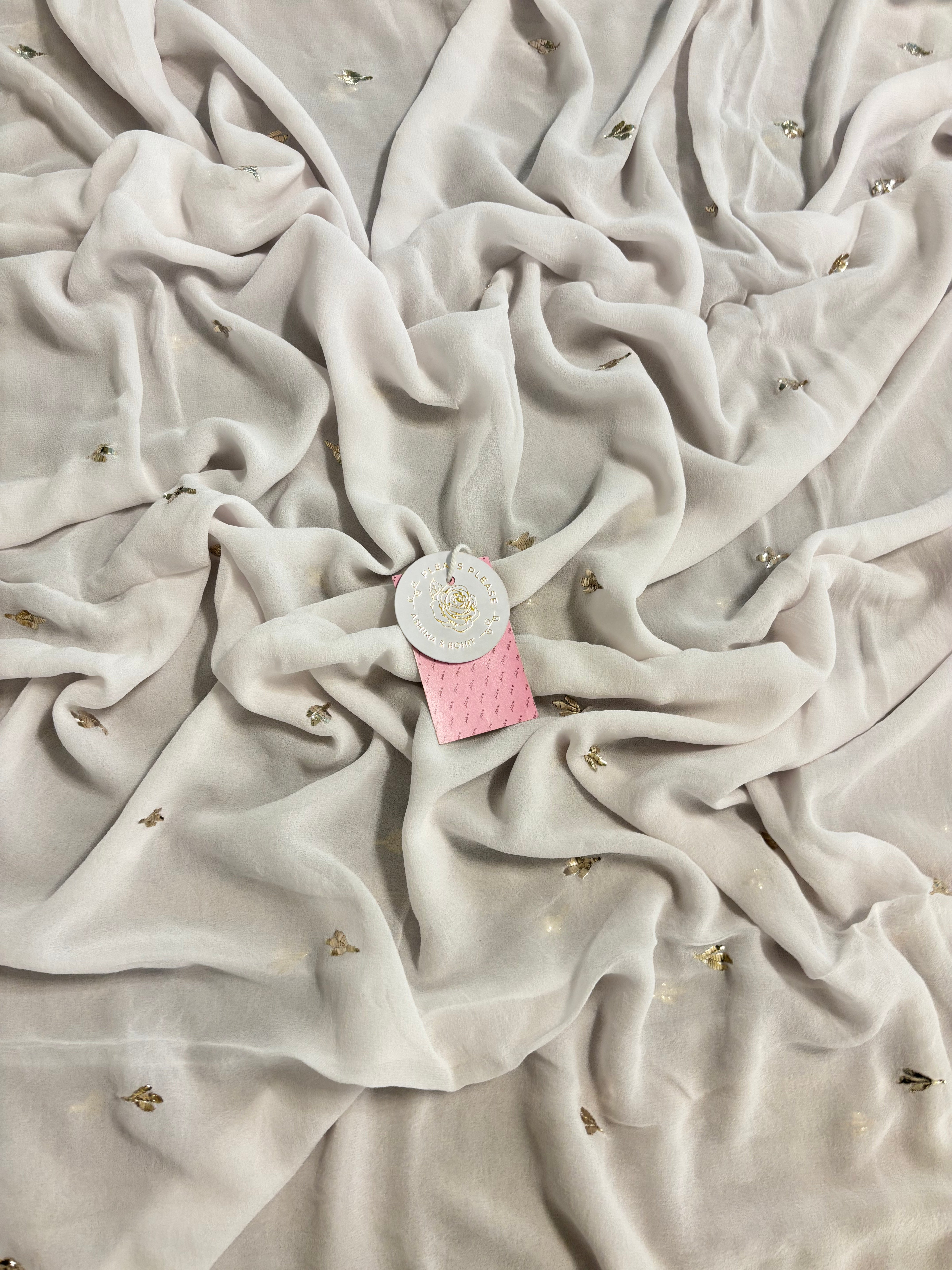 Dyeable Pure & Premium Badla Kurta & Dupatta