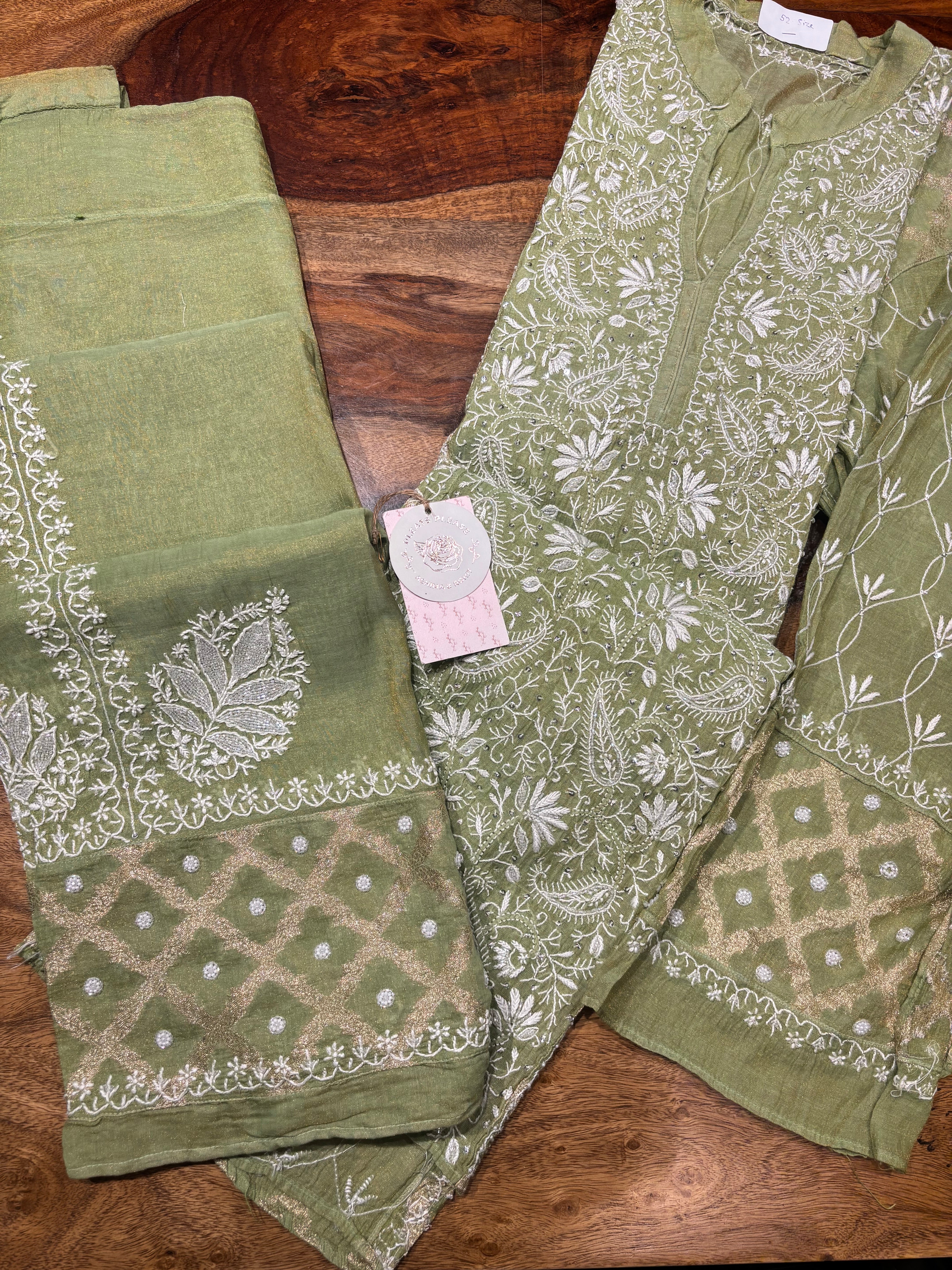 Sage Green Pure & Premium Tissue Co-ord Set