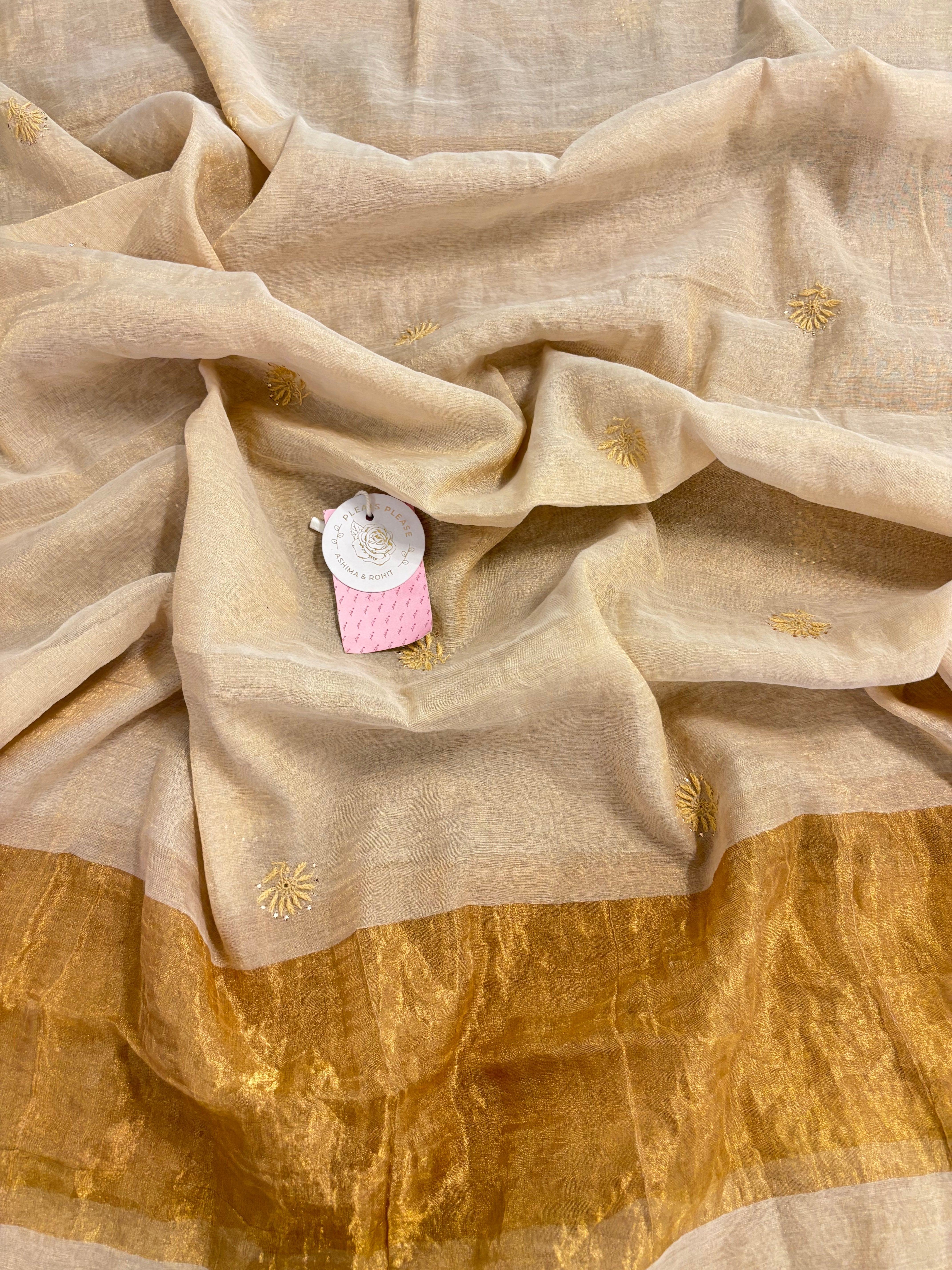 Dyeable Pure & Premium Chikankari Mukaish Kurta & Dupatta