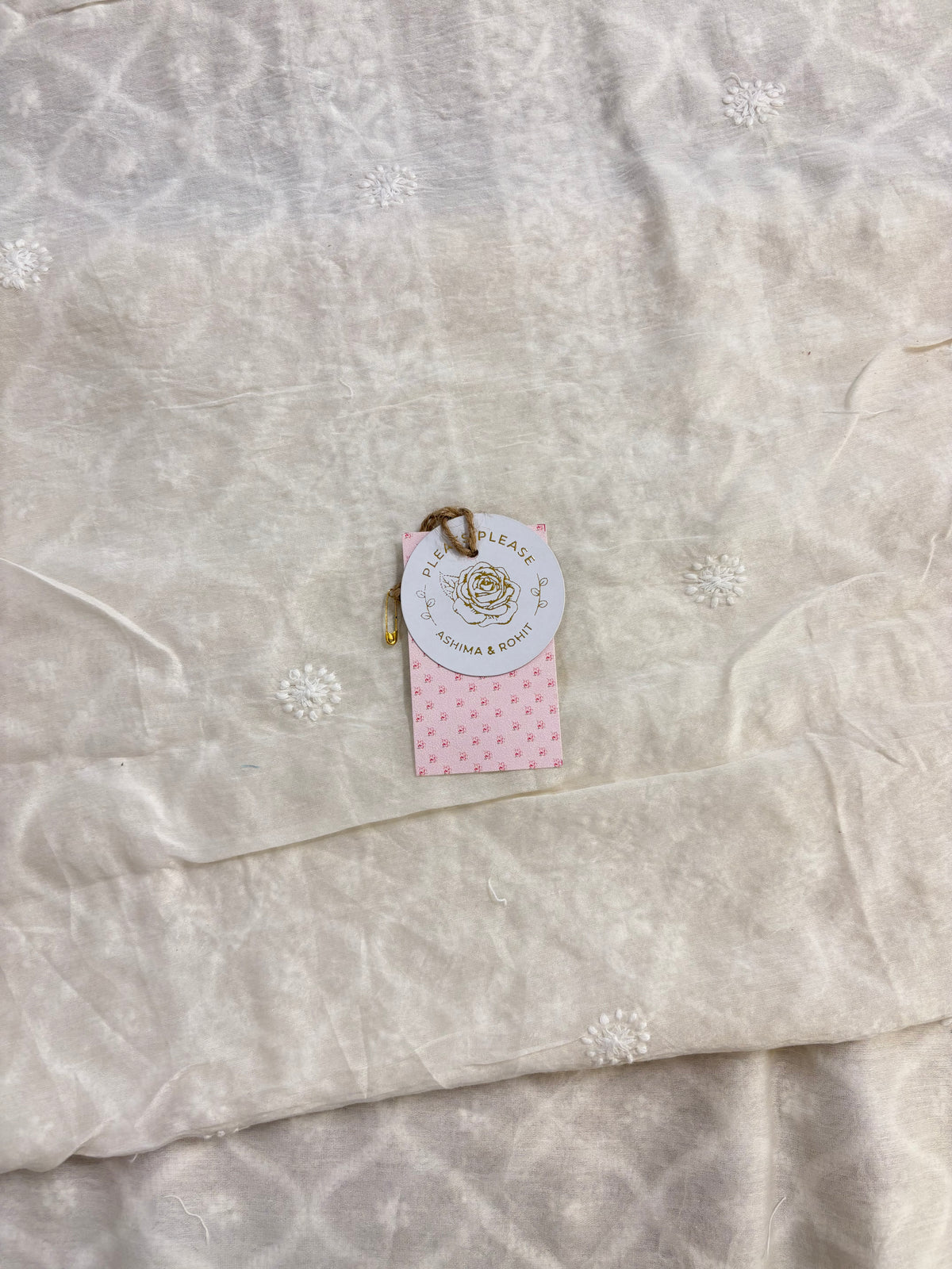 Dyeable Chanderi Men’s Chikankari Kurta