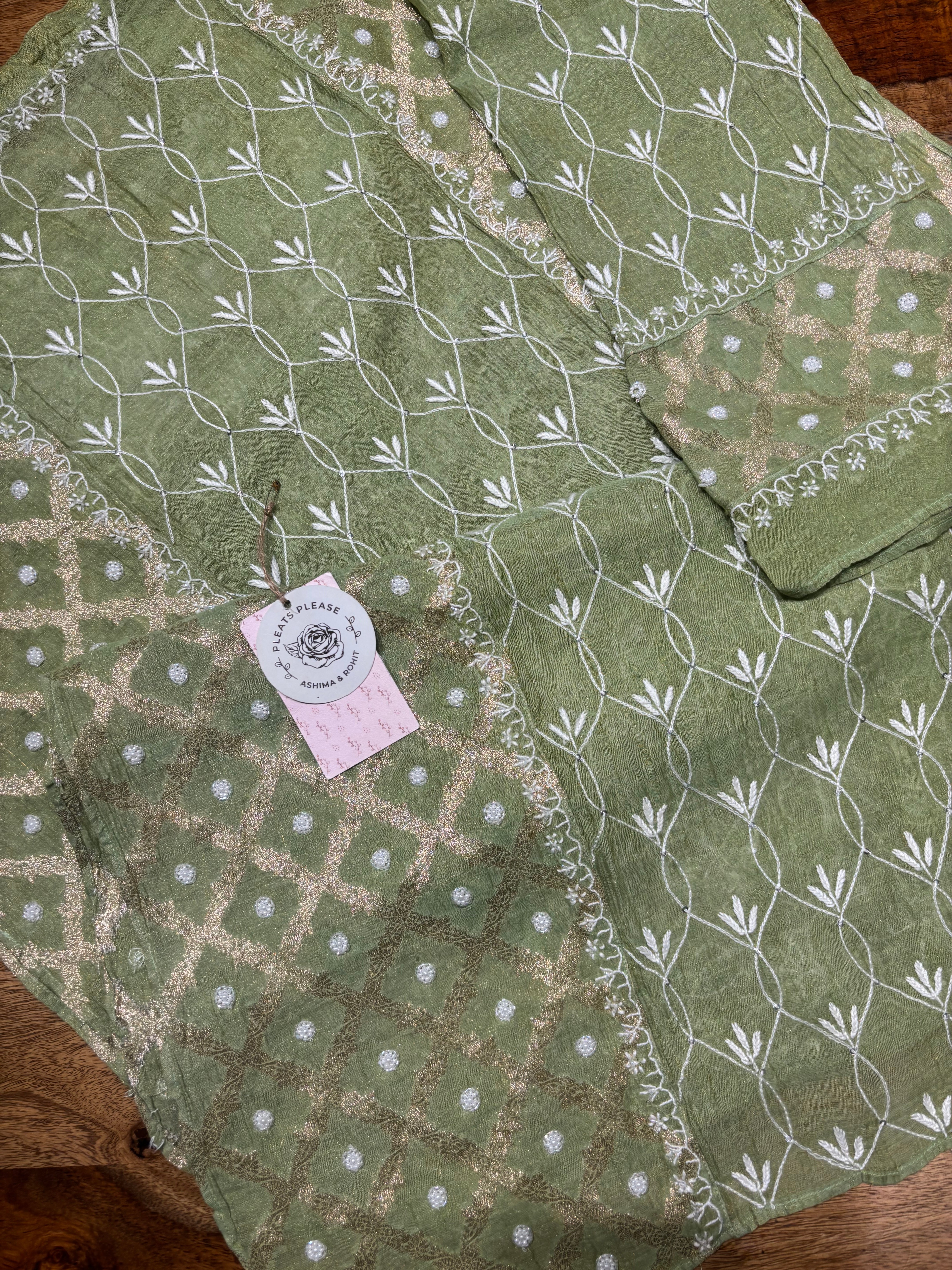 Sage Green Pure & Premium Tissue Co-ord Set