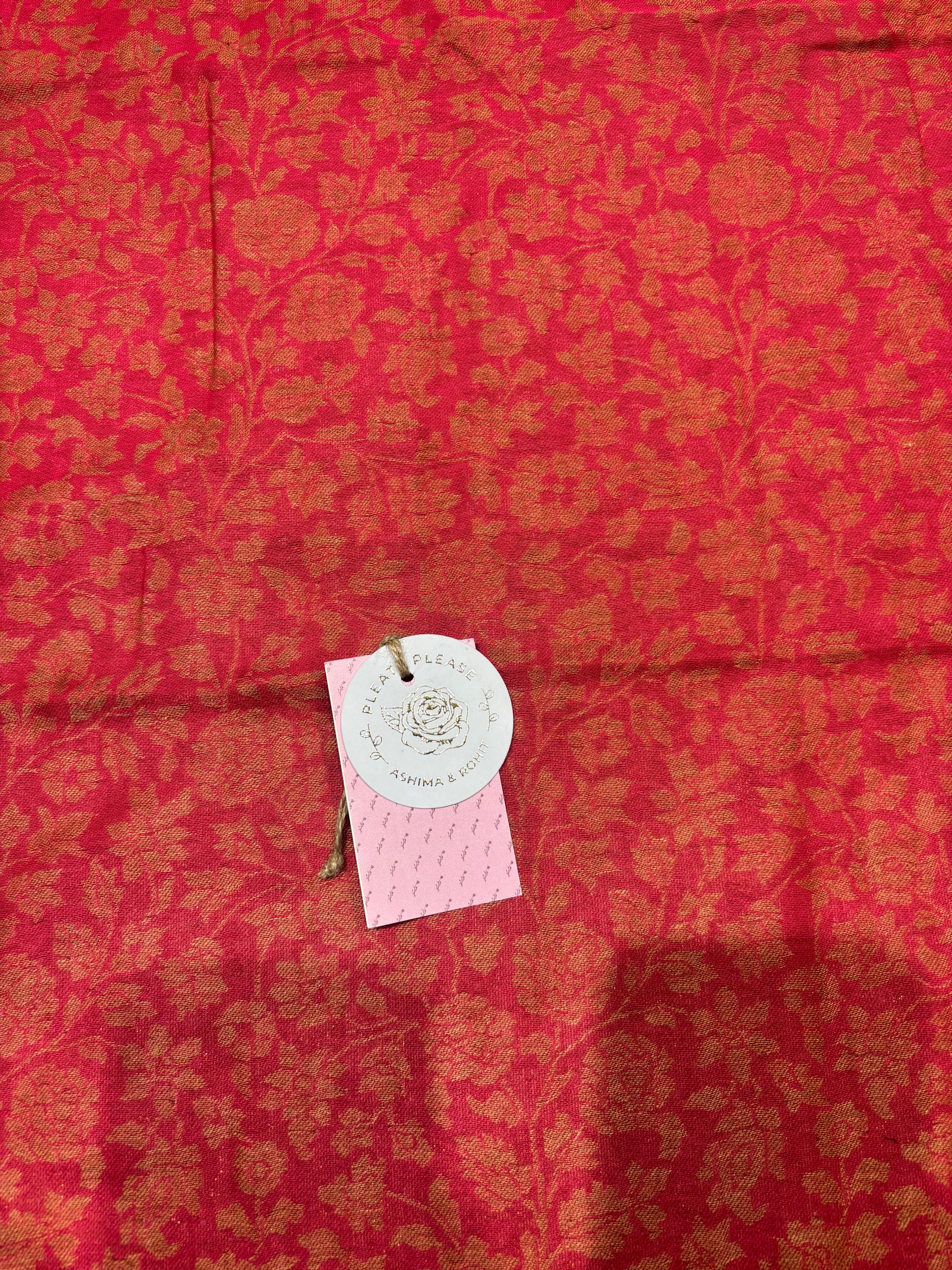 Pink Cashmere Woolen shawl