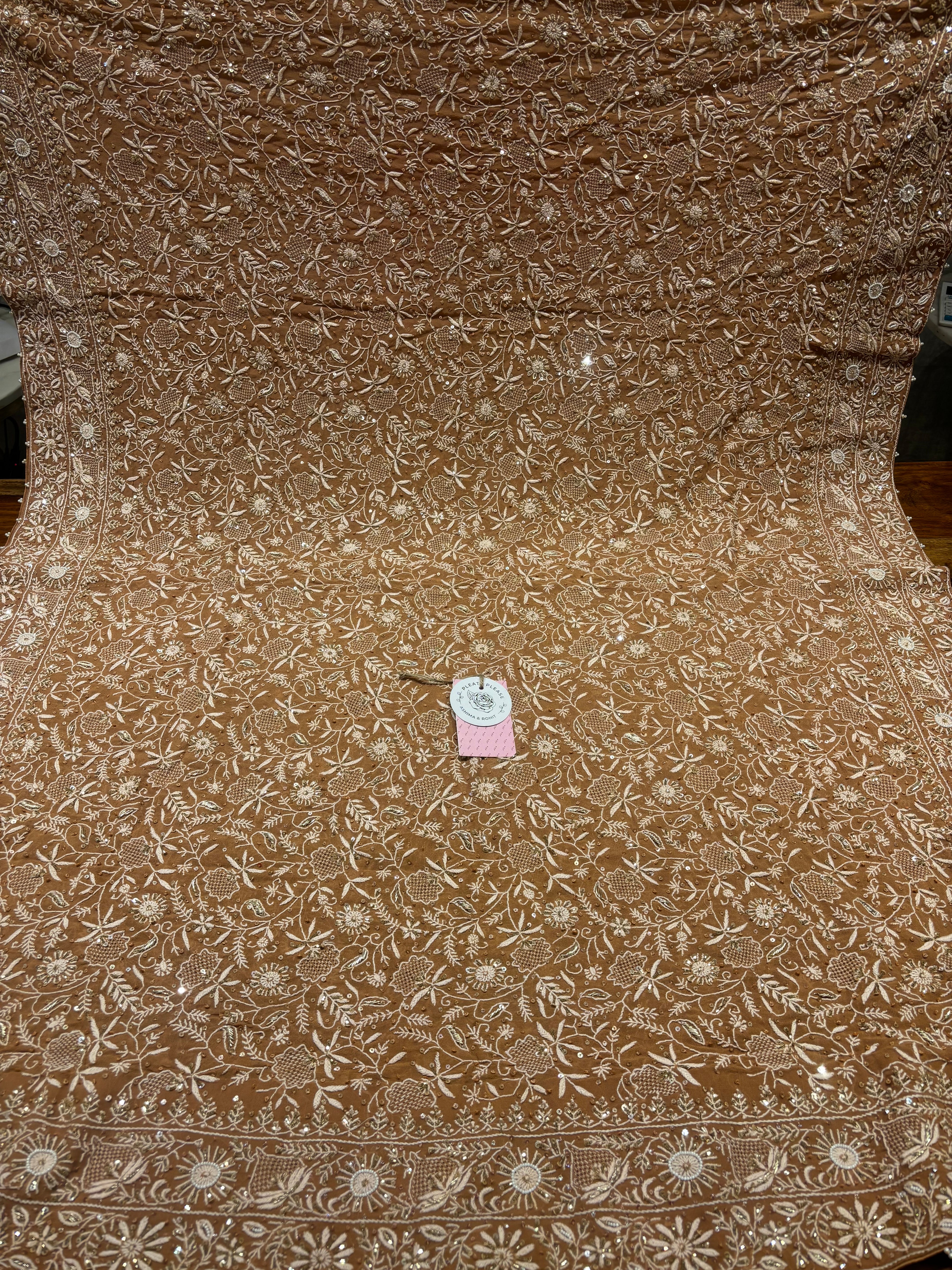 Brown Pure and Pure and Premium Dupatta