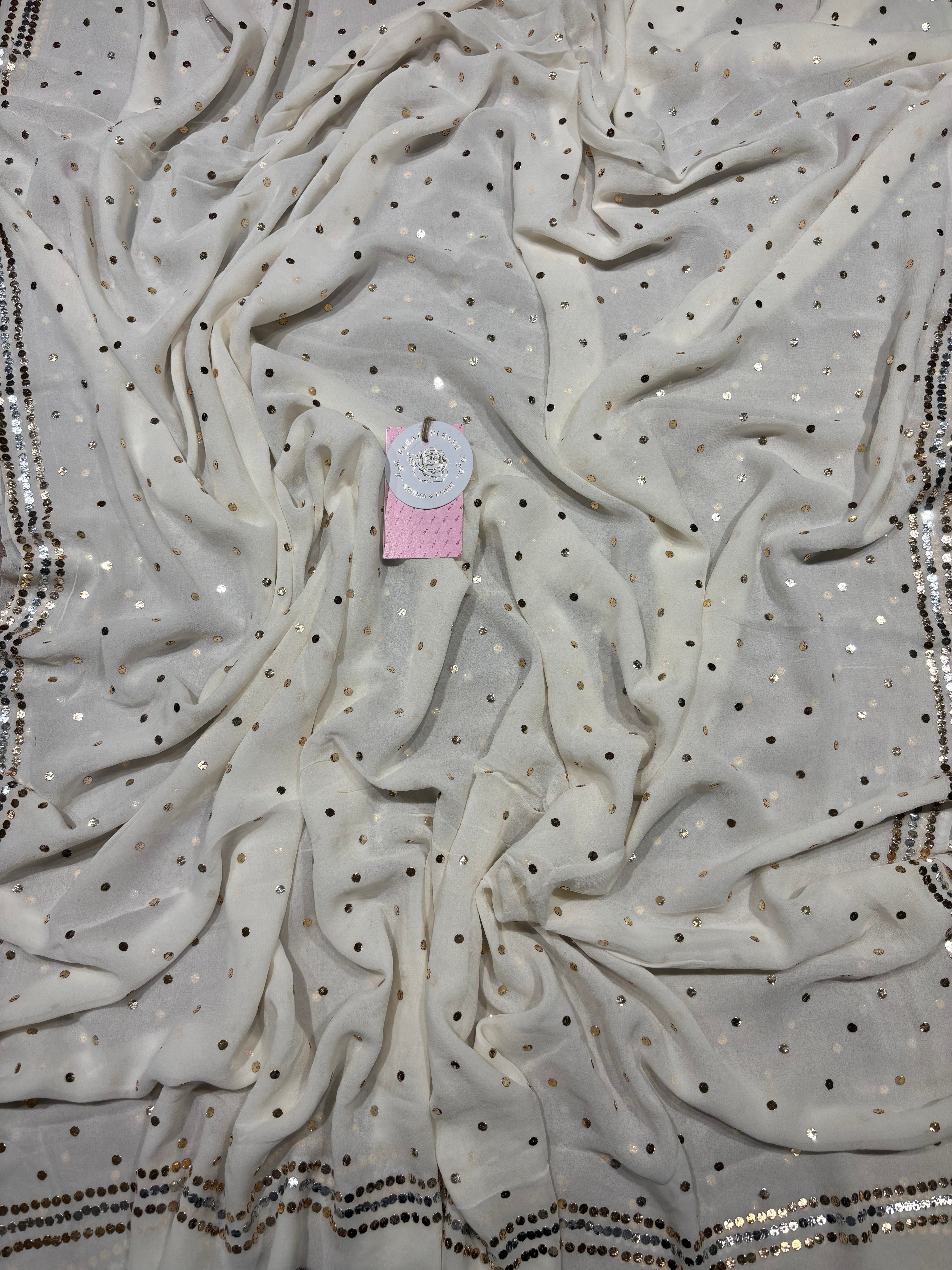 Dyeable Pure and Premium Mukaish Kurta and Dupatta Set