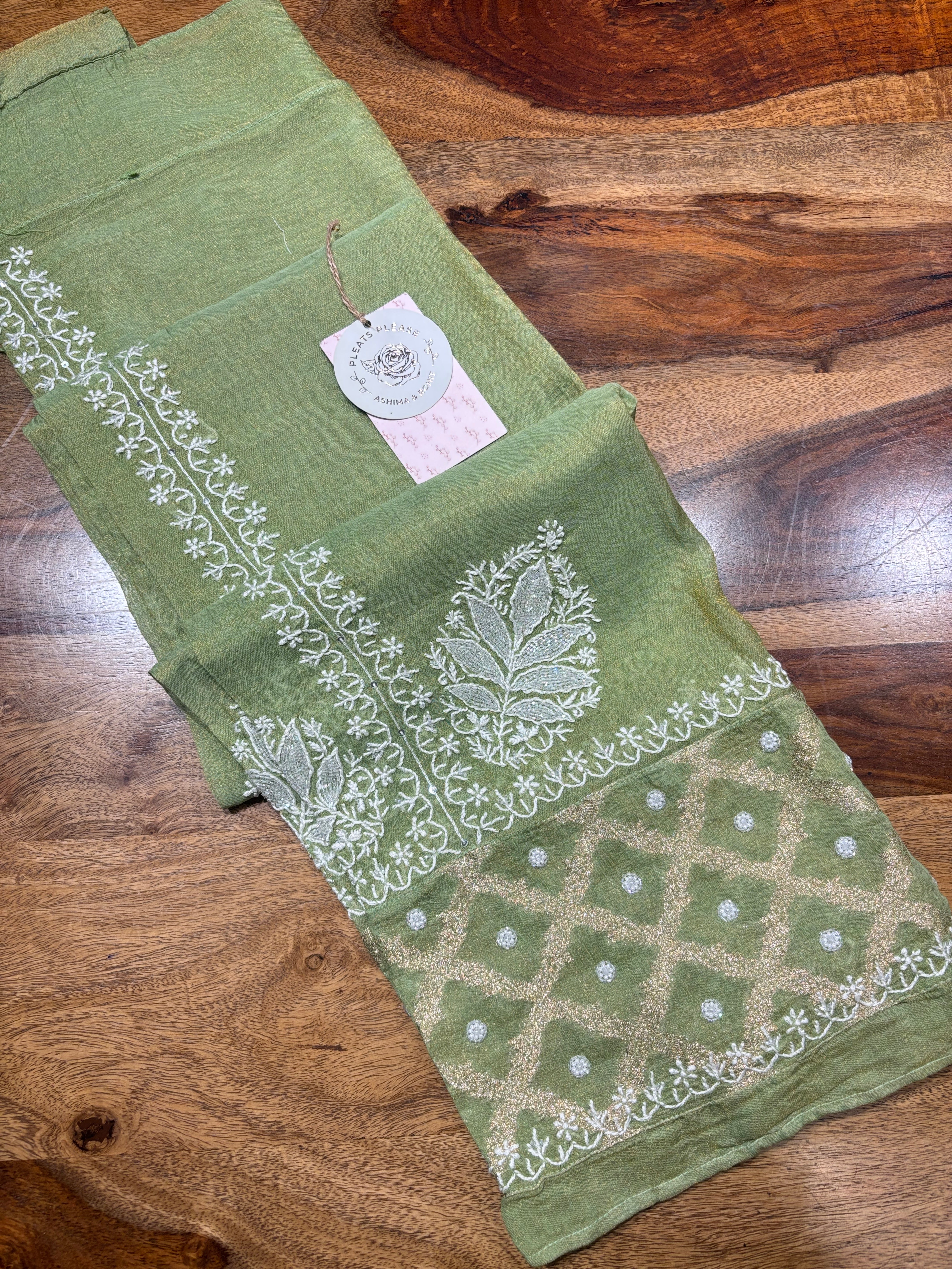 Sage Green Pure & Premium Tissue Co-ord Set