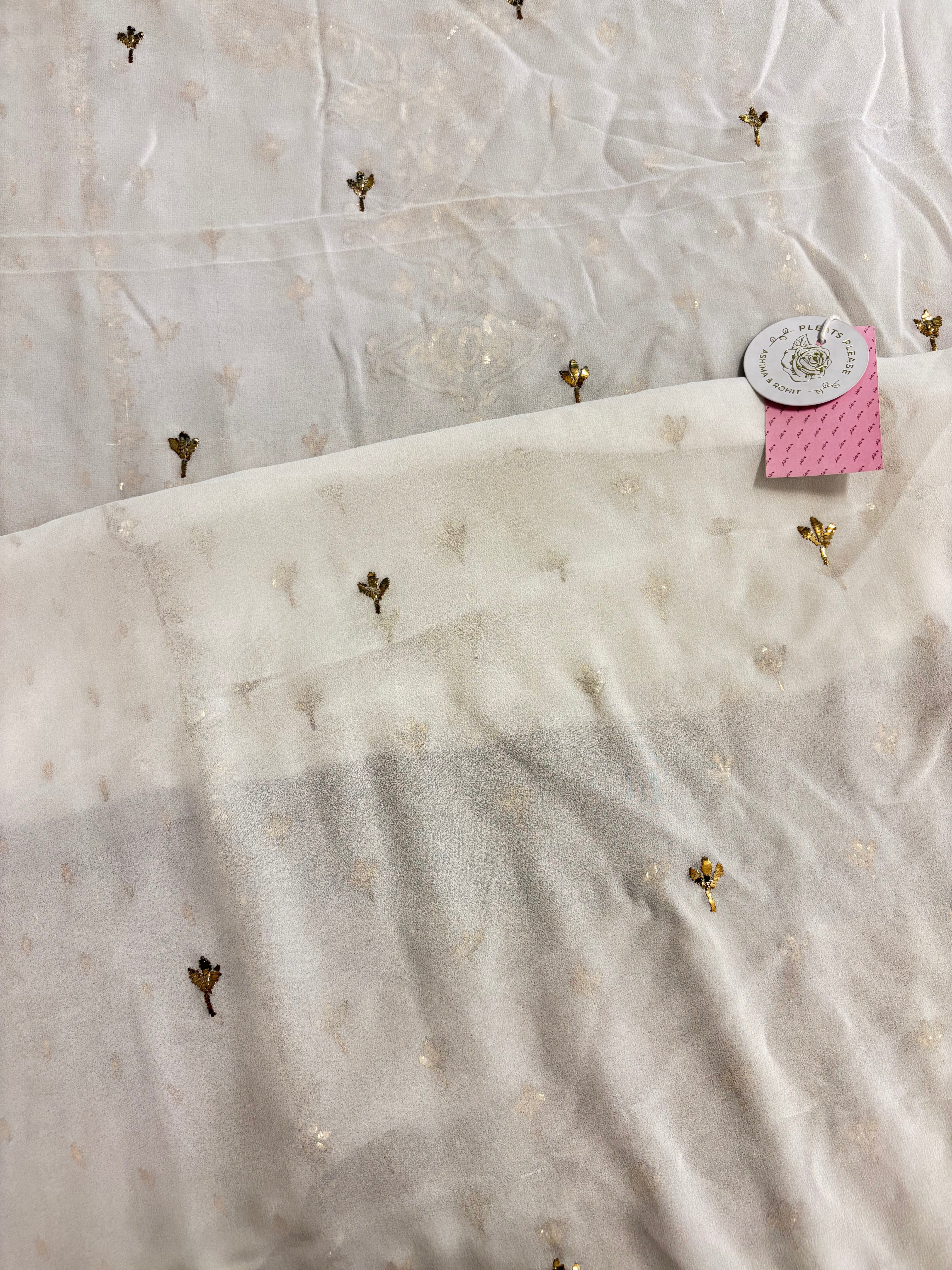 Dyeable Pure & Premium Badla Kurta & Dupatta